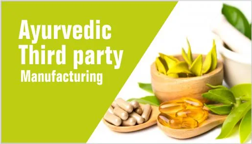 Ayurvedic Third Party Manufacturing